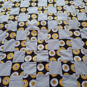 Handmade blanket quilt